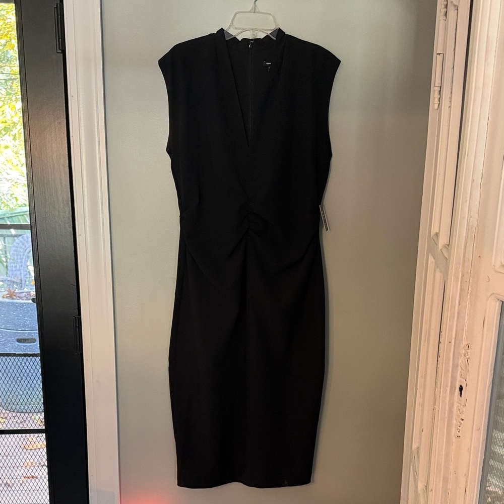 Express Black Midi Dress NEW with tags size large